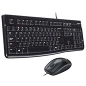 Logitech MK120 920-002560 Siyah Kablolu USB Klavye Mouse Set