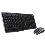 Logitech MK270 920-004525 Siyah Kablosuz Q Klavye Mouse Set