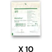 Lohmann & Rauscher Metalline Trakeostomi Kanül Pedi 6 x 7 cm - Ref 23093 - 10 Adet
