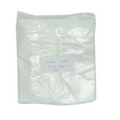 LokmanAvm Ekonomik Mini Boy 30X20 cm İnce Beyaz 250 Adet 1 Paket Atlet Hışır Poşet