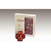 Loksan Zereş Üzüm Kaplamalı Nar Aromalı Antep Fıstıklı Lokum 300GR (Fıstık Resitali) - 300 gr
