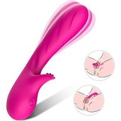 Lolita Shop 9 Mod Titreşimli Orgazm Tırtıklı Klitoris Uyarıcı G Noktası Soft Silikon Doku Şarjlı Rabbit Vibratör