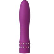 Lolita Shop Güçlü Titreşimli Anal Vajinal Kullanılan Pürüzsüz Dokuda Kenarları Taşlı Klitoris Orgazm Vibratör