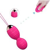 Lolita Shop USB Şarjlı Uzaktan Kumandalı Kegel Vajinal Topu 12 Farklı Titreşim Fonksiyonlu Orgazm Zevk Vibratörü