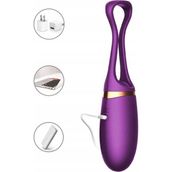 Lolita Shop Uzaktan Kumandalı Soft Özel Silikon Dokuda 10 Farklı Titreşim Giyilebilen Vajina Kegel Topu Vibratör