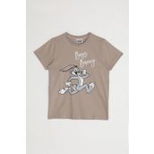 Looney Tunes L1582-2 Kum Erkek Çocuk T-shirt