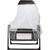 Loove Bebe Melodi Beşik Portatif Sallanır Anne Yanı Beşik Siyah - 50x80