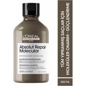 L'Oréal Professionnel Paris Serie Expert Absolut Repair Molecular Tüm Yıpranmış Saçlar İçin 300 ml Arındırıcı Şampuan