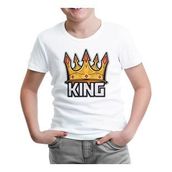 Lord T-Shirt ÇB-1000 Beyaz Big Size King Erkek Çocuk T-shirt