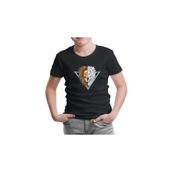 Lord T-Shirt ÇS-1553 Siyah Aslan Triangle Erkek Çocuk T-shirt