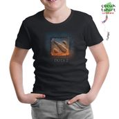 Lord T-Shirt CS-456 Siyah Dota 2 Logo1 Erkek Çocuk T-shirt