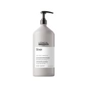 Loreal Paris 1500 ml Professionnel Paris Serie Expert Silver Çok Açık Sarı, Gri ve Beyaz Saçlar İçin Renk Dengeleyici Mor Şampuanı