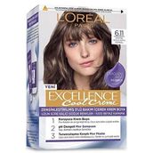 Loreal Paris Excellence Cool Creme 6.11 Ekstra Küllü Koyu Kumral Saç Boyası