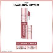 Loreal Paris Hyaluron Lip Tint 635 Worth It Medium