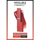 Loreal Paris Infaillible Matte Resistance 635 Worth It Medium Likit Parlak Ruj