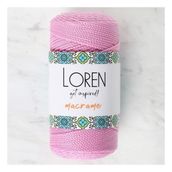 Loren 34332 RM074 Macrame Pembe El Örgü İpi