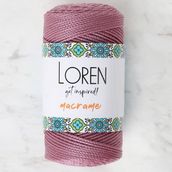 Loren 34333 RM090 Macrame Gül Kurusu El Örgü İpi