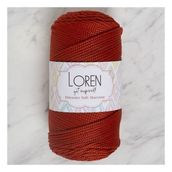 Loren LM012 34431 Polyester Soft Macrame Tarçın El Örgü İpi