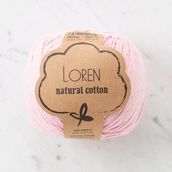 Loren Natural Cotton 33910 R094 Pembe El Örgü İpi