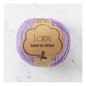 Loren Natural Cotton 33920 R020 Lila El Örgü İpi
