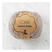 Loren Natural Cotton 33924 R085 Vizon El Örgü İpi