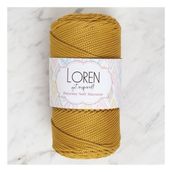 Loren Polyester Soft Macrame 34449 LM061 Hardal El Örgü İpi