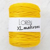 Loren R002 33703 XL Makrome Sarı El Örgü İpi