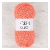 Loren RS0019 34084 Silver Turuncu El Örgü İpi