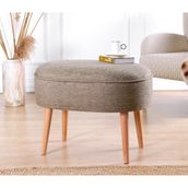 Lorence Home Kahverengi Timoon Puf