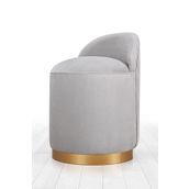 Lorence Home TY1069 Açık Gri Dover Puf