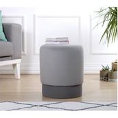 Lorence Home TY1795 Gri Ropp Puf