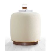 Lorence Home TY3084 Krem Zeone Puf