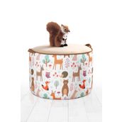 Lorence Home TY3388 Kahve Çocuk Lodie Puf