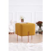 Lorence Home TY4461 Hardal Kare Copper Puf