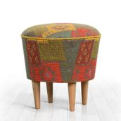 Lorence Home TY6050 Yeşil Rug Yeşil Puf