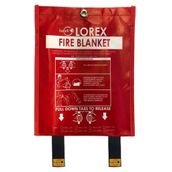 Lorex LR-FB1518CP 150x180 cm Premium Serisi Çantalı Yangın Battaniyesi