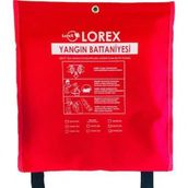 Lorex Lr-Fb2015c 200 Cm X 150 Cm Çantalı Yangın Battaniyesi