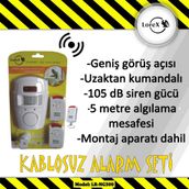 Lorex LR-NG300 Harekete Duyarlı Hırsız Uzaktan Kumandalı Alarm Sistemi