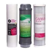 Lotto Filters Açık kasa Su Arıtma Cihazı Filtresi ön iltre 3'lü Set