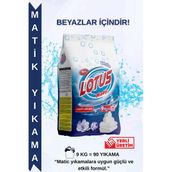 Lotus Matic Beyazlar ve Renkliler İçin 9 kg Çamaşır Deterjanı