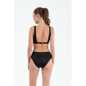 Louren Geniş Üçgen Bikini Takım Siyah, 40, LRN26YKB21844, SİYAH, Kadın