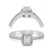 Lova Pırlanta 1010056-10 Toplam 0.56 Karat Tektaş Pırlanta Yüzük