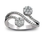 Lova Pırlanta 1010056-20 Toplam 0.56 Karat Tektaş Pırlanta Yüzük