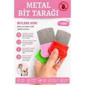 Lovendas Metal Bit Tarağı Sık Dişli Paslanmaz Çelik