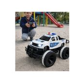 LRS STORE Uzaktan Kumandalı Şarjlı Araba Oyuncak Polis Arabası Farları Işıklı Büyük Boy Jeep