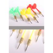 LRS STORE Yedek Dart Oku 6 Adet Metal İğne Uçlu Kaliteli Hedef Ok