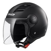 LS2 Airflow Mat Siyah Kask