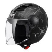 LS2 Airflow Siyah Kask Camı