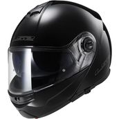 LS2 FF325 Strobe Çene Açılır Siyah Motosiklet Kaskı