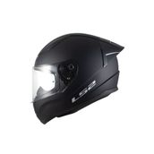 LS2 Rapid 2 Race Mat Full Face Siyah Motosiklet Kaskı